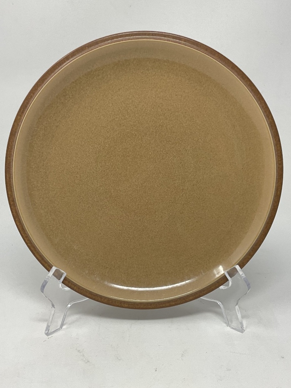 Denby Energy Cinnamon Stoneware Side Salad Luncheon Plate